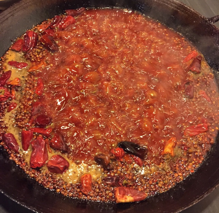 自制麻辣重庆火锅