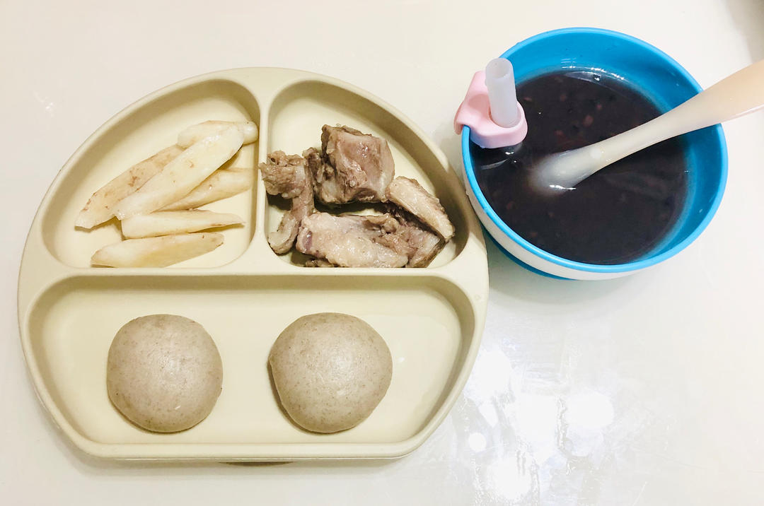 山药蒸排骨【宝宝辅食】