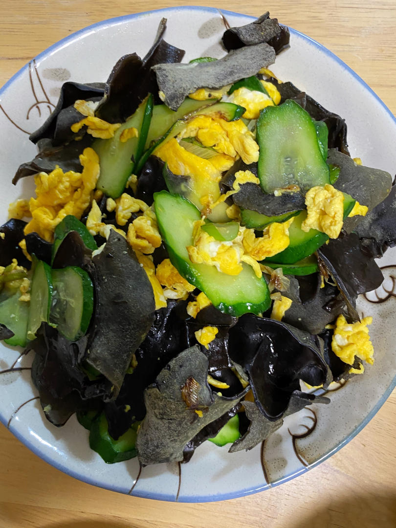 鸡蛋炒黄瓜