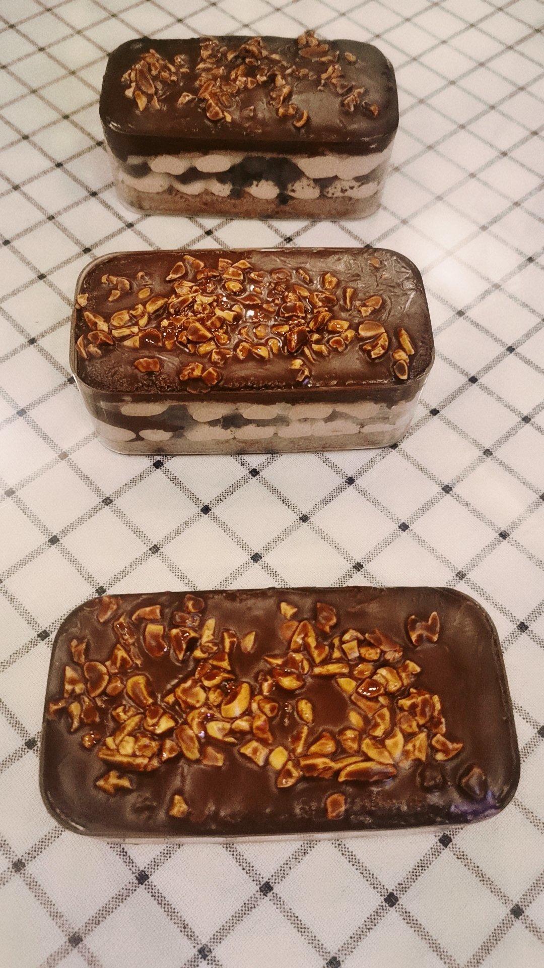 爆款甜品❗️梦龙脆皮盒子蛋糕，四重美味叠加