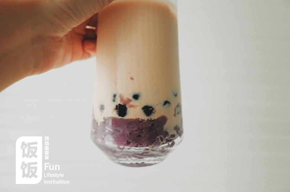【芋泥珍珠奶茶】香喷喷～的做法