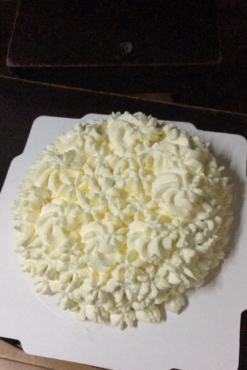 【零失败】不会裱花没关系的水果裸蛋糕 芒果裸蛋糕 完美戚风胚