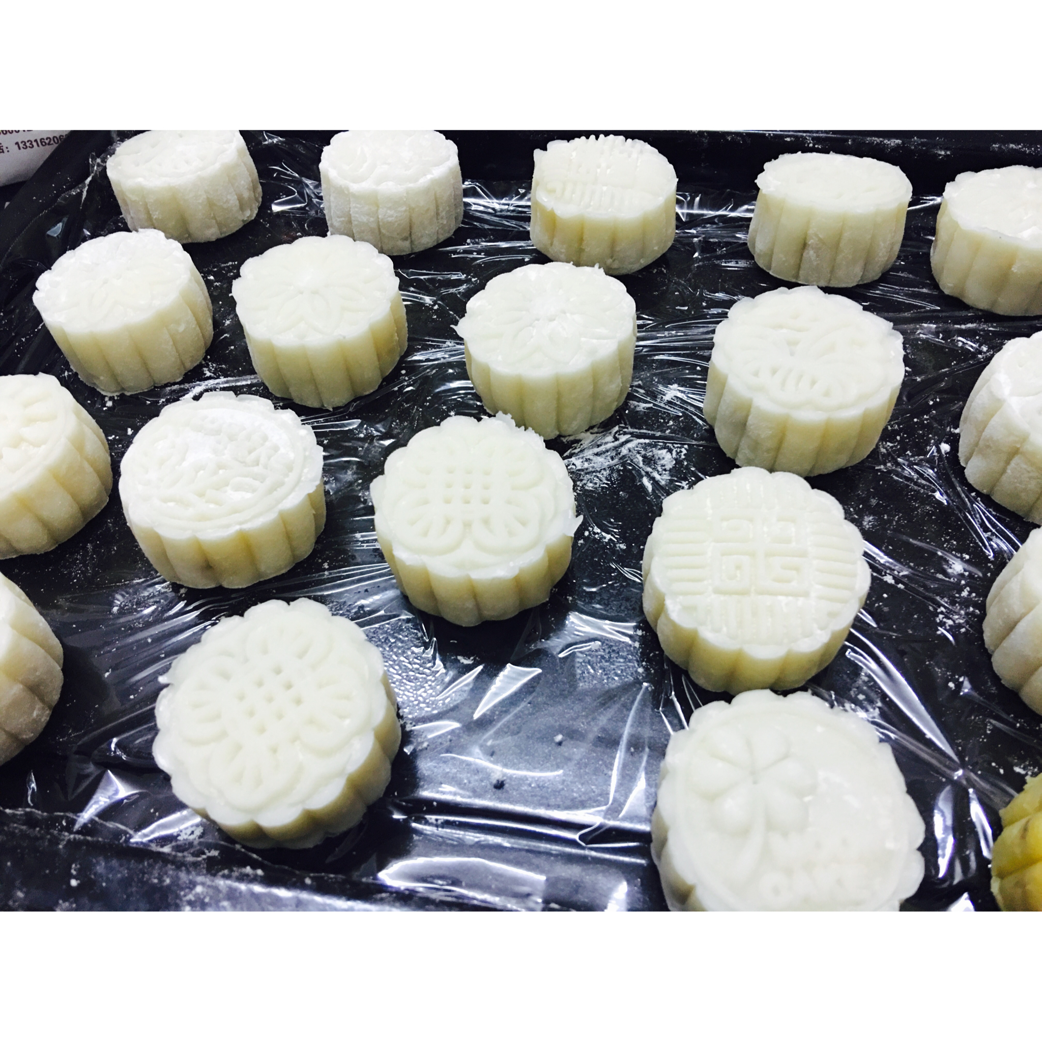 《Tinrry下午茶》冰皮月饼（奶黄馅）