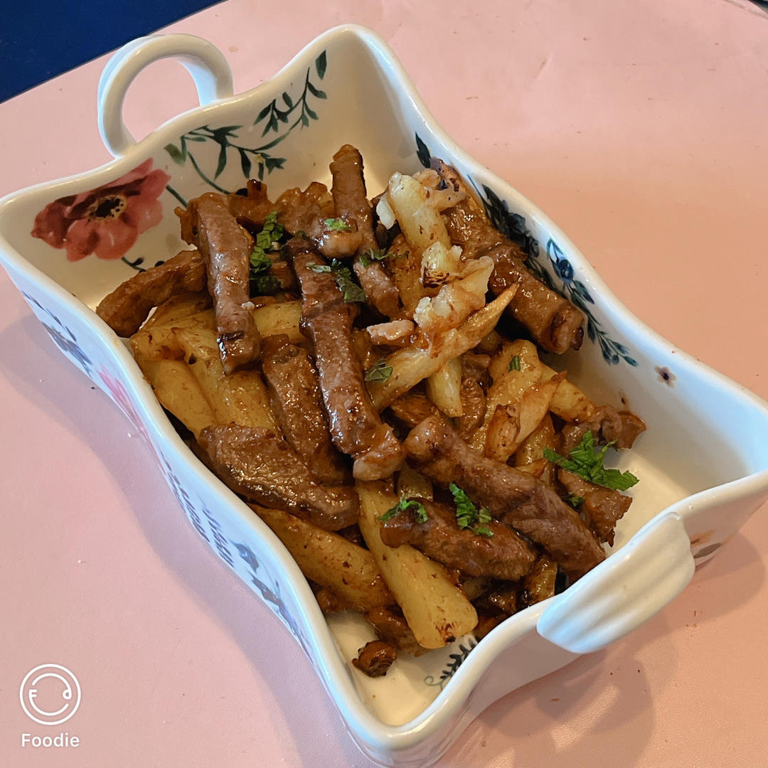 嫩滑多汁‼️一口就上瘾的㊙️牛排土豆煎锅