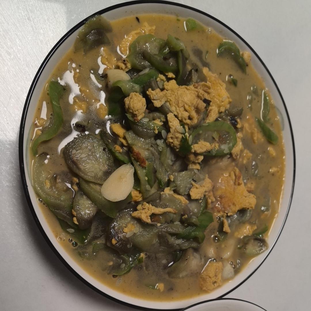 简单快手，五分钟搞定的丝瓜炒蛋