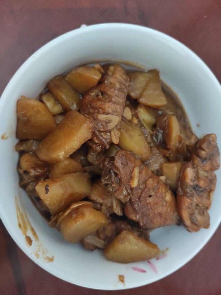 鸡翅中炖土豆
