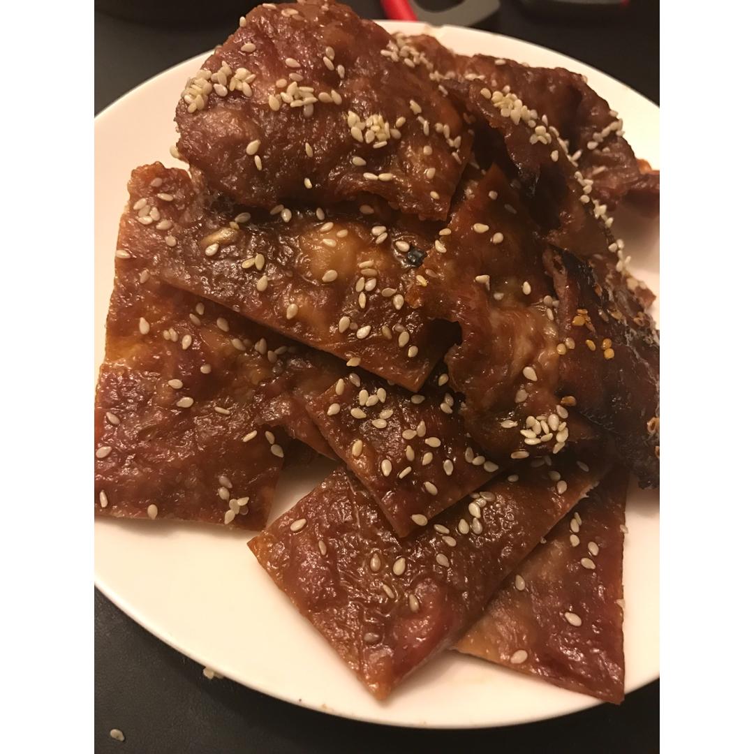 自制猪肉脯