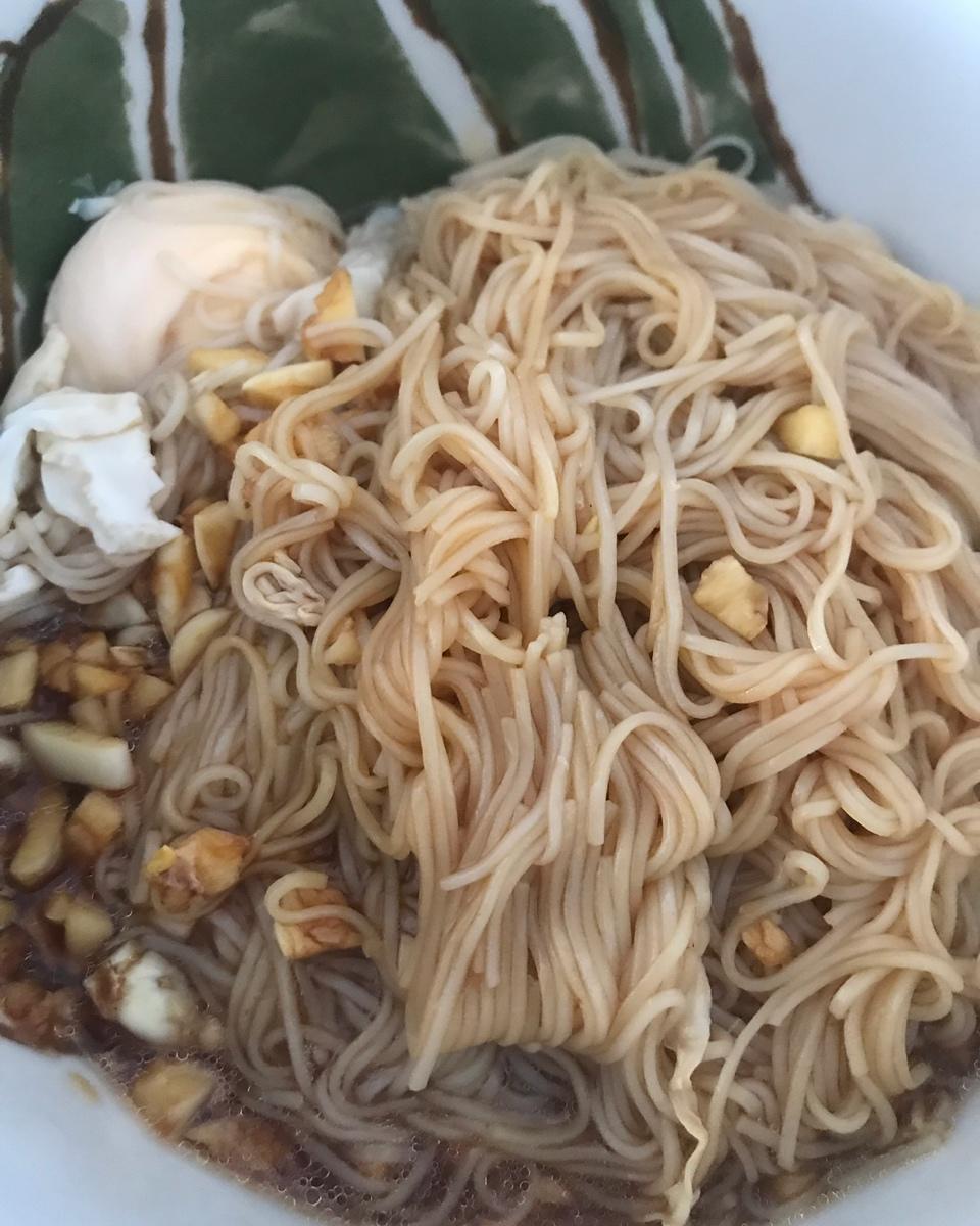 蒜面条