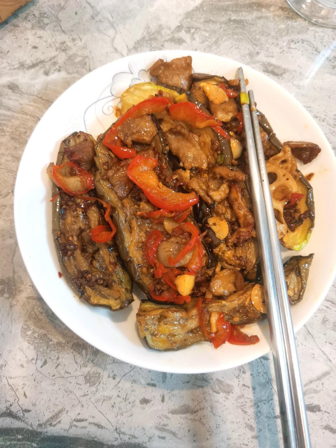 【111】懒人烤茄子（空气炸锅版）