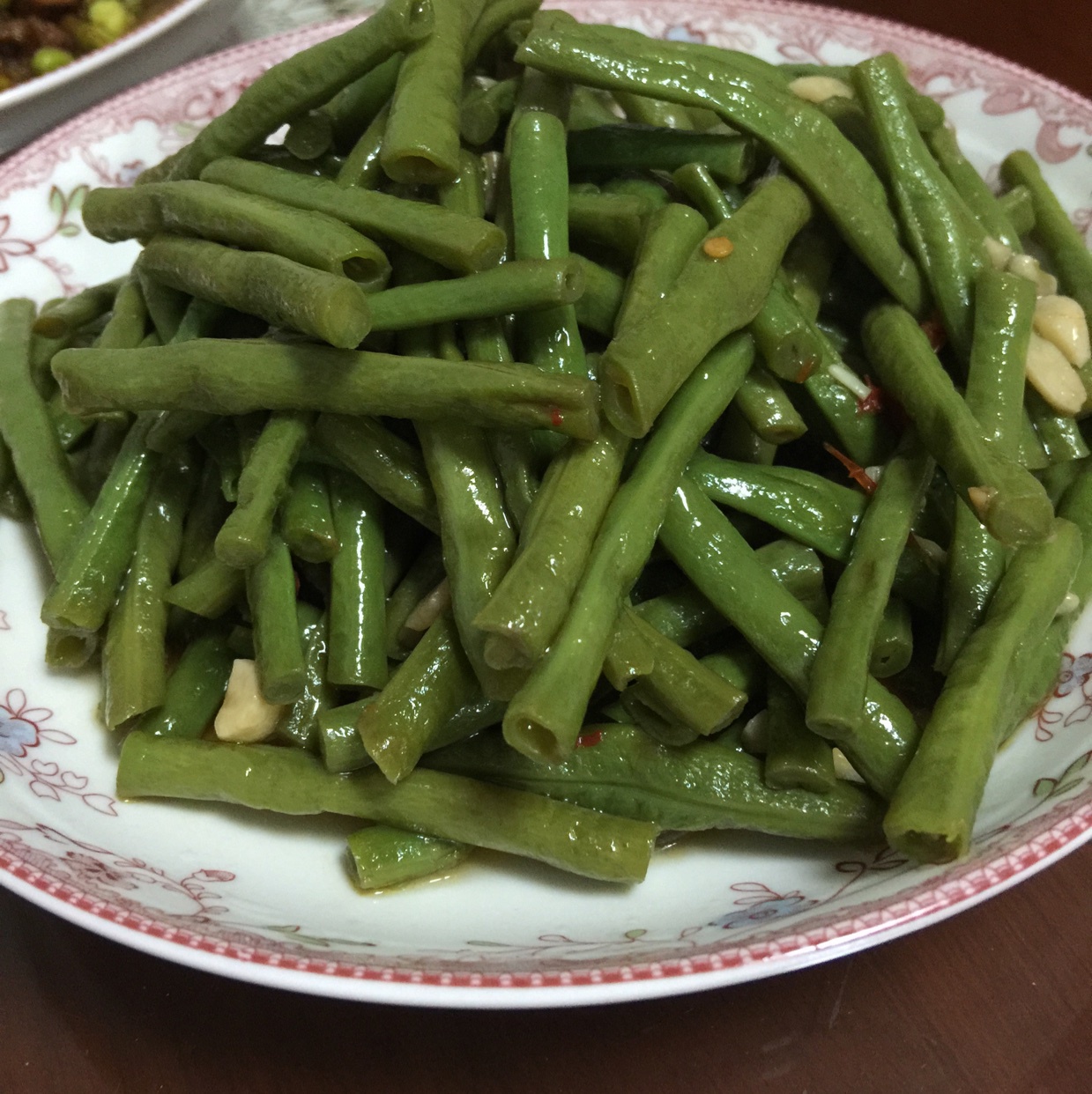 蒜泥豇豆