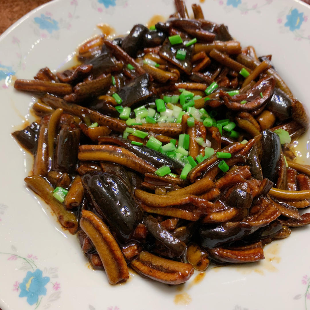 皇小琼做的老上海味道响油鳝丝