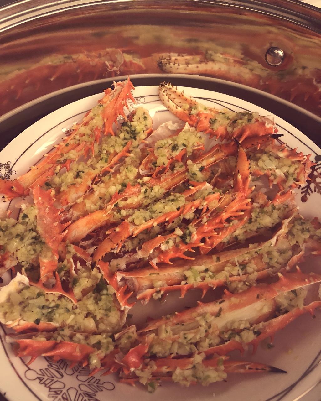 蒜蓉帝王蟹