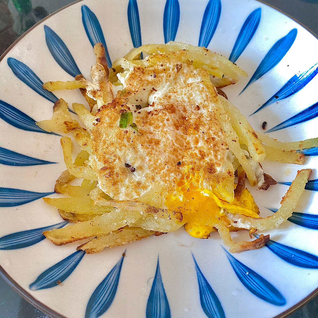 早餐饼(土豆丝饼、土豆丝鸡蛋饼)