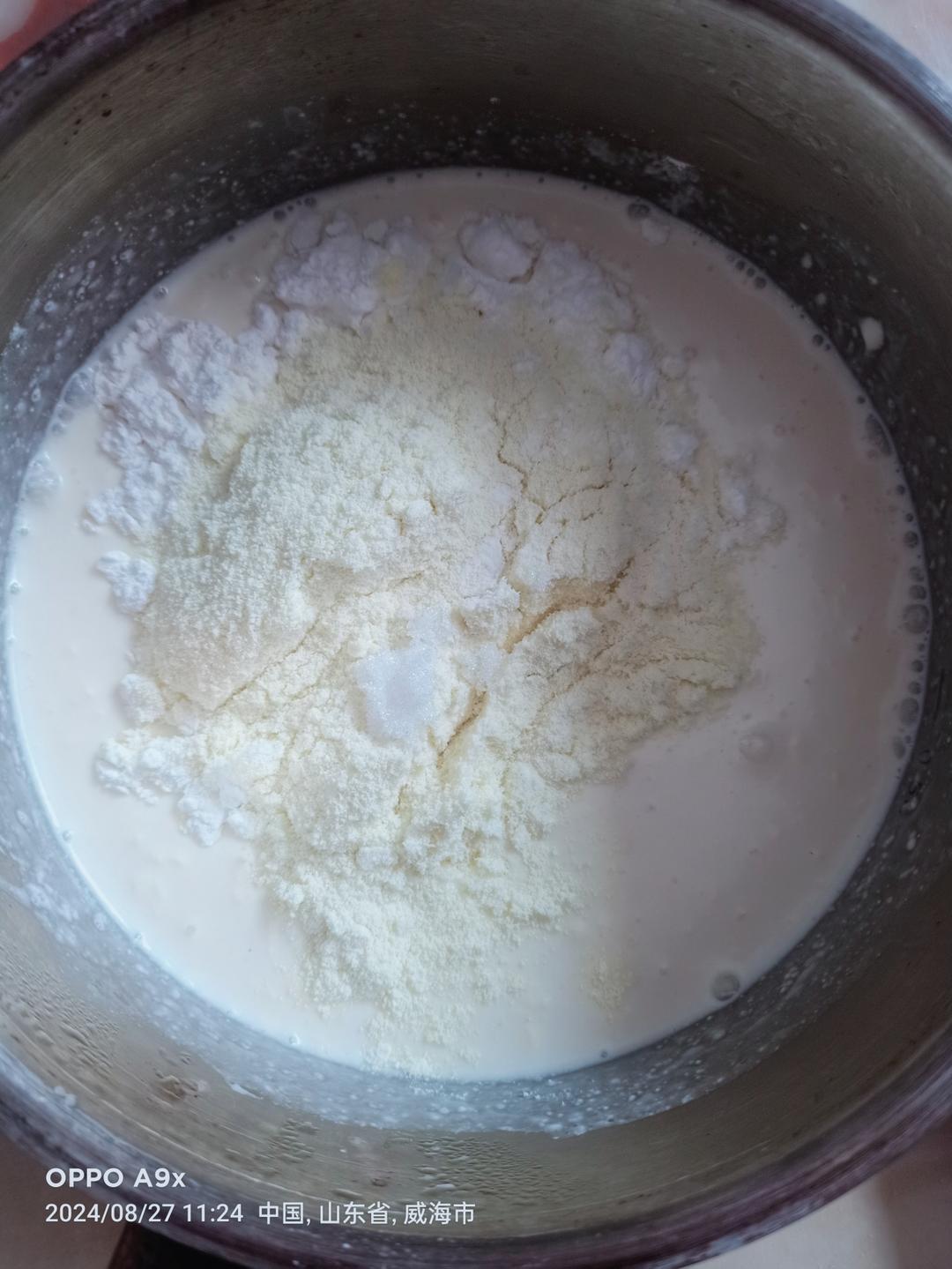 纯奶手撕吐司的做法 步骤1