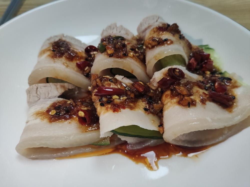 蒜泥白肉的做法
