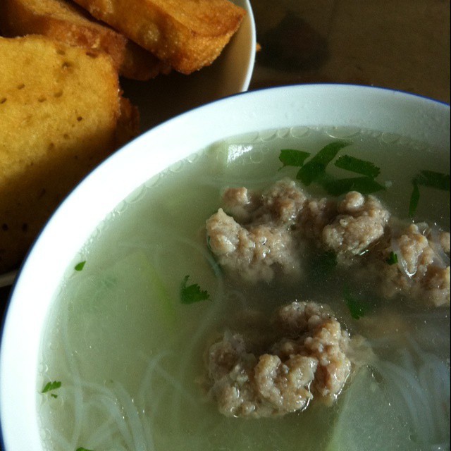 冬瓜汆丸子