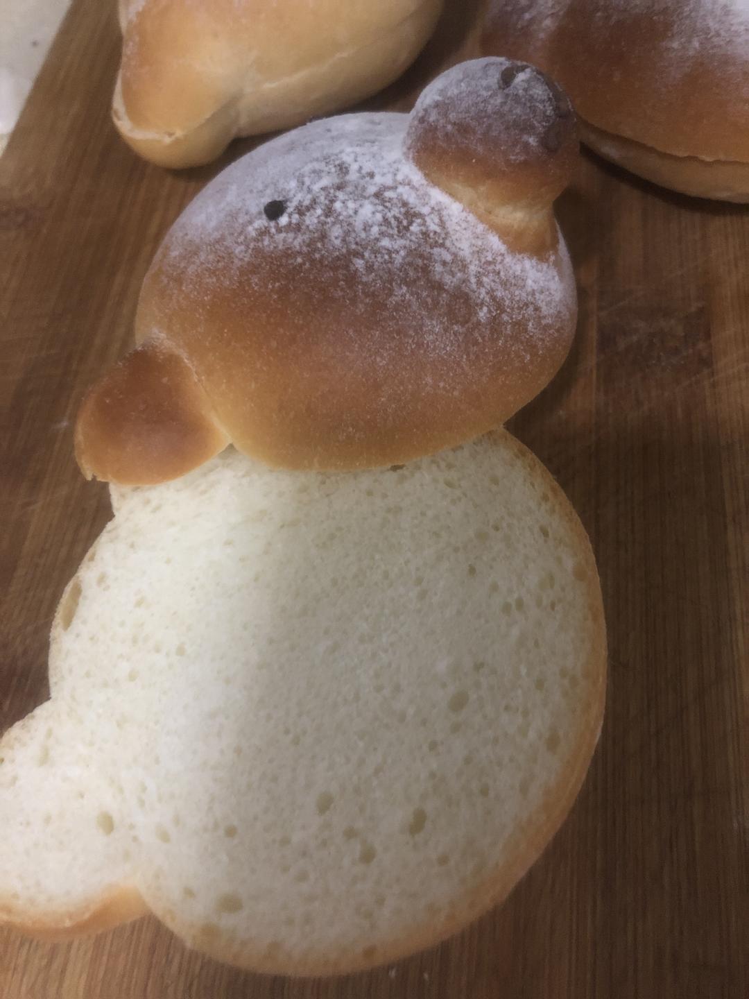 纯奶手撕吐司的做法 步骤1