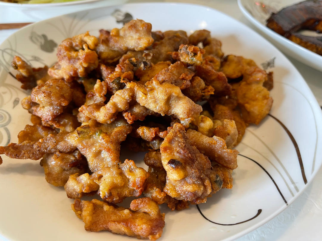 桂花肉：巧用鸡蛋小葱，让肉片松脆又香嫩！