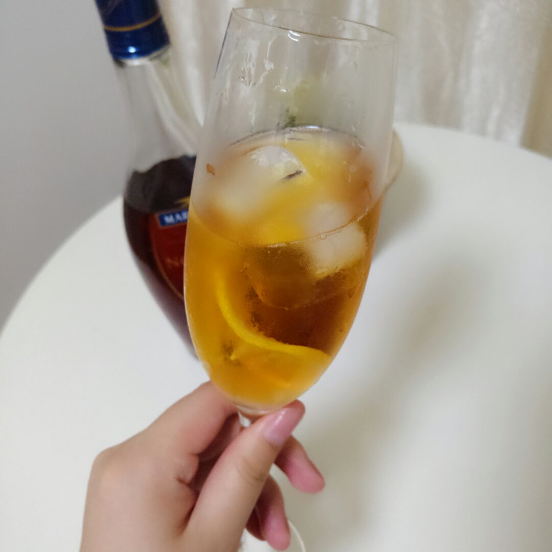 小厨娘玲宝宝做的尼古拉斯加nikolaschka鸡尾酒