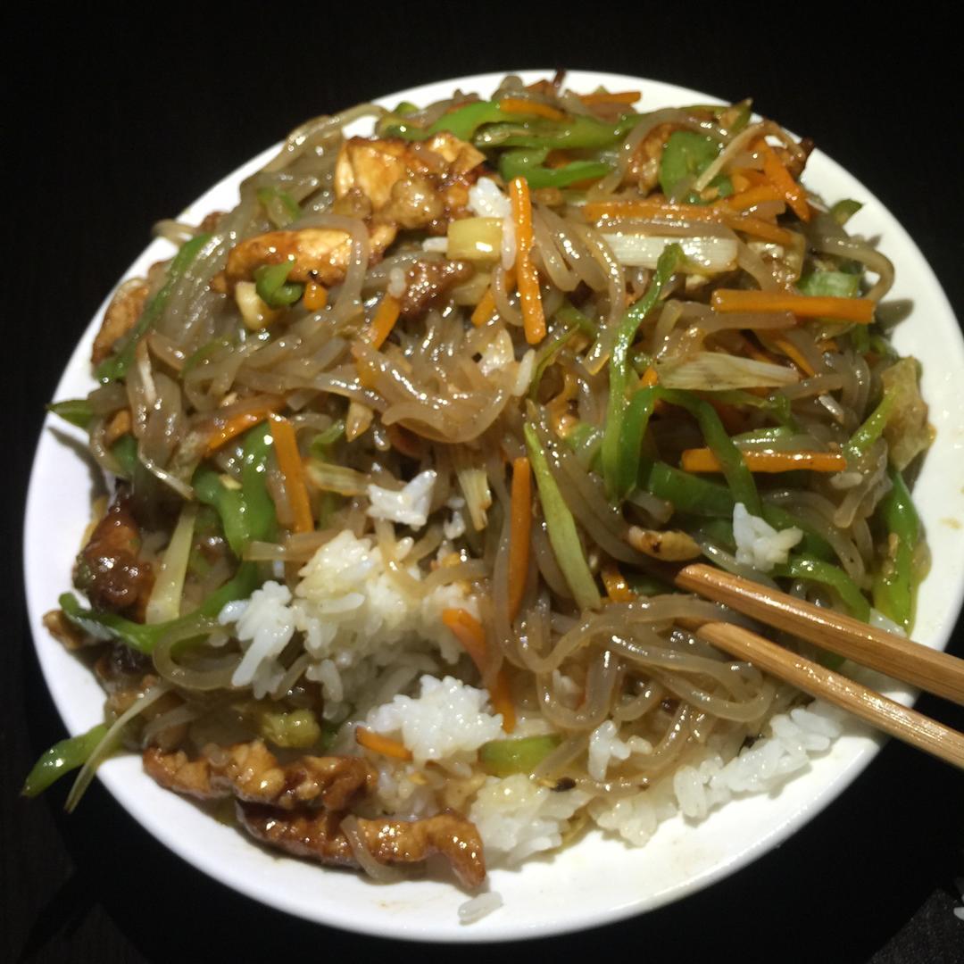 泡菜苕粉肉丝