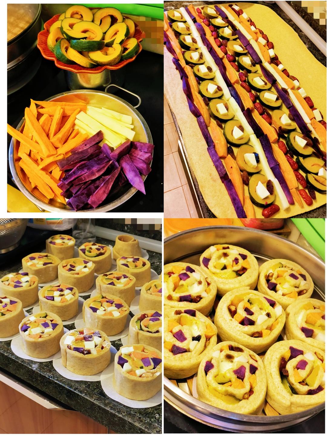 主食天花板五谷丰登馒头！干净的碳水真好吃