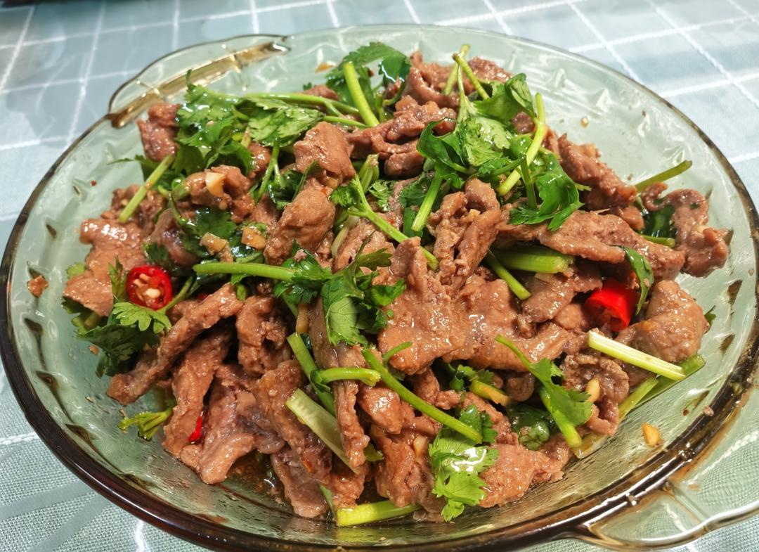 这个太绝了｜香菜拌牛肉‼️巨好吃