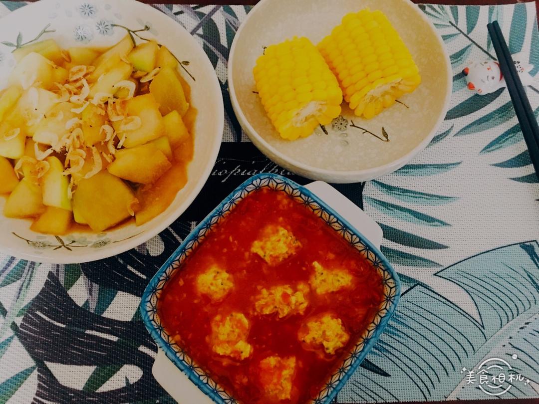 【番茄鸡肉丸】