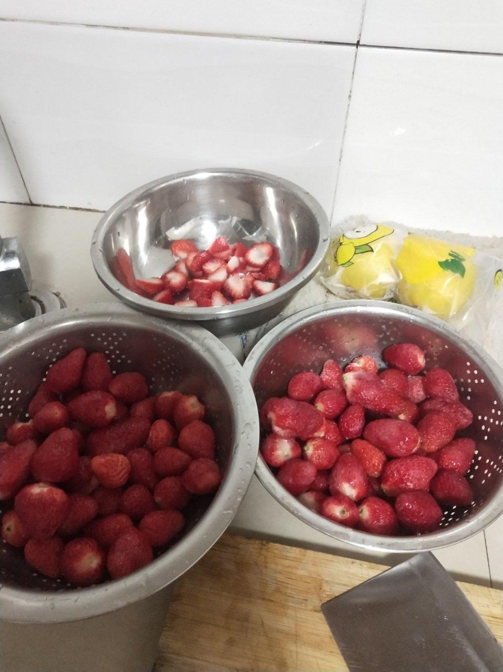 自制无添加草莓酱