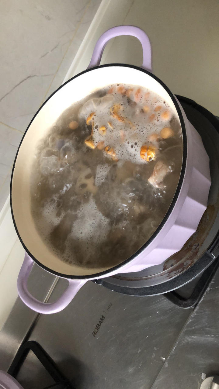 五花肉豆角蒸面条&筒骨萝卜汤【1月北鼎蒸炖锅食谱】