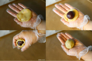 广式月饼|咸蛋红豆沙，经典口味！的做法 步骤7