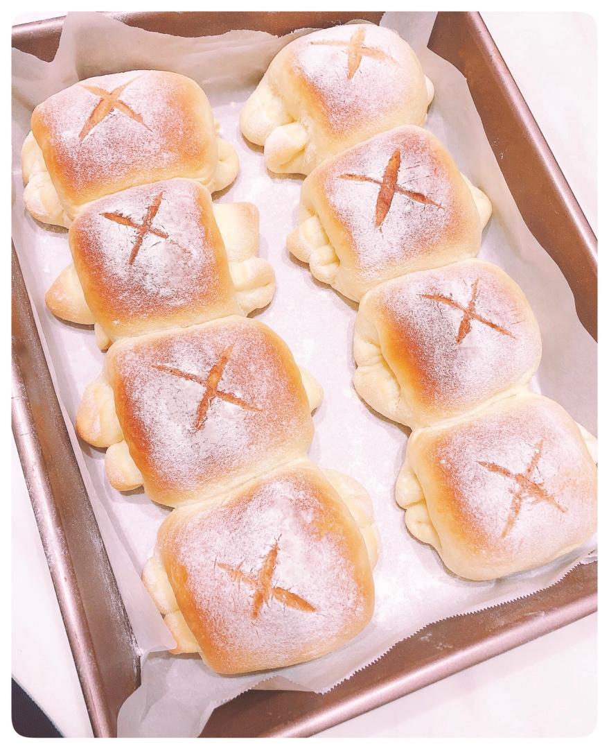 牛奶面包卷 北鼎烤箱食谱