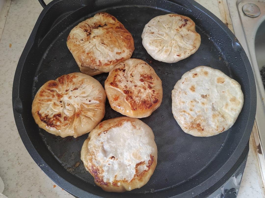 快手洋葱肉饼（免发酵）