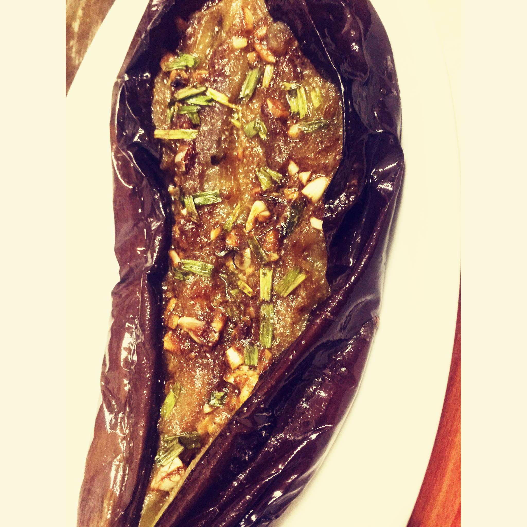CC招牌菜销魂烤茄子，百吃不厌！