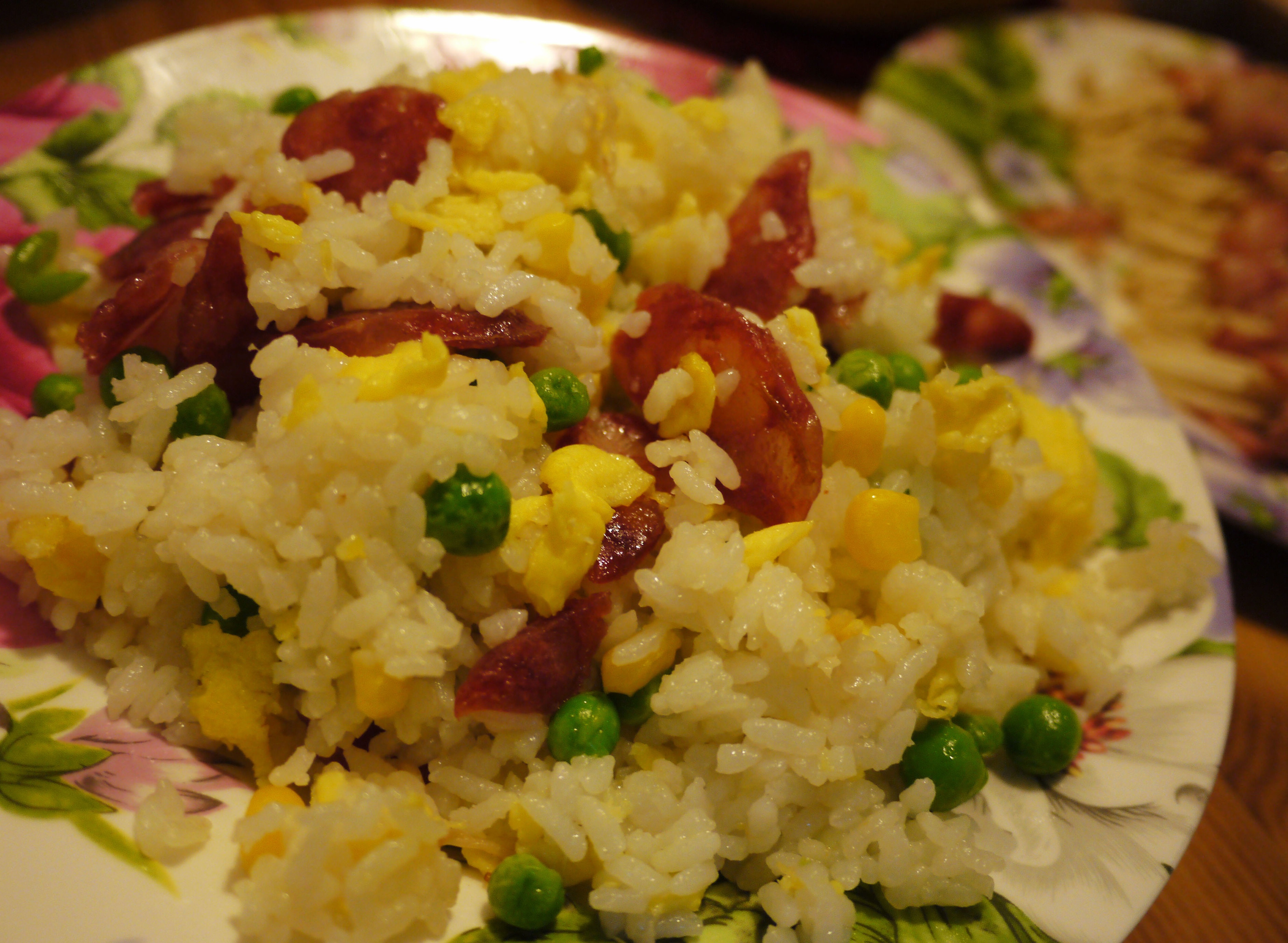 香肠蛋炒饭