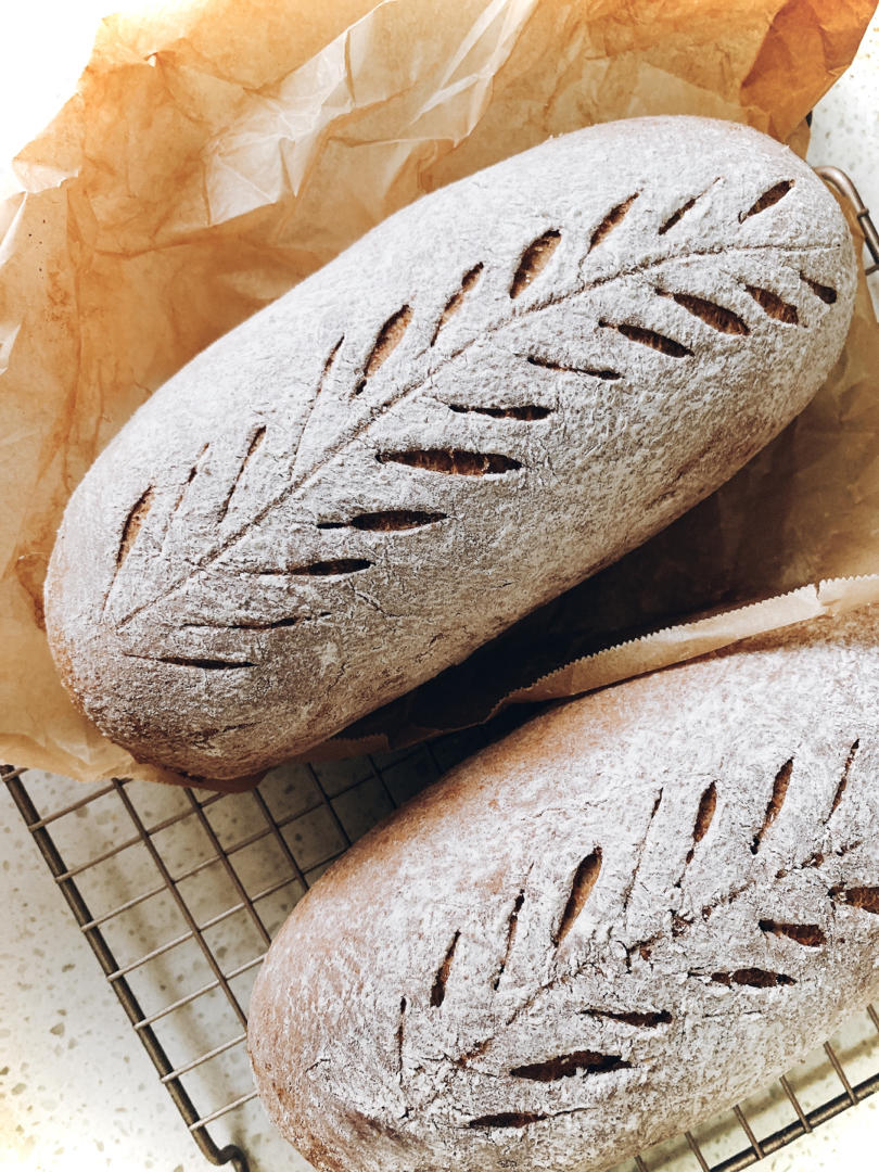 健康黑芝麻面包（免揉）