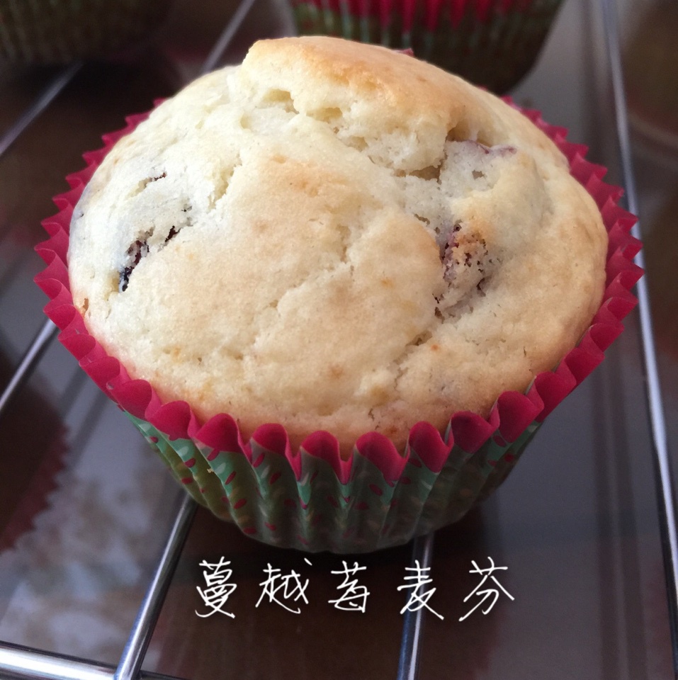 蔓越莓麦芬蛋糕