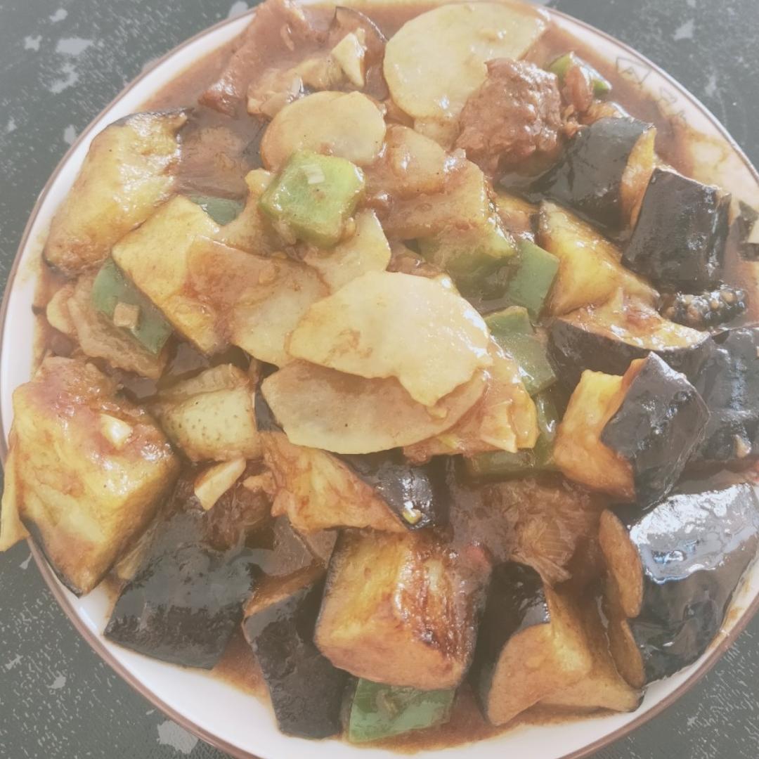 家常烧茄子（比较简单）