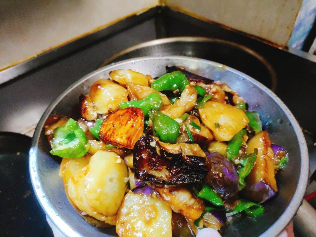 极简少油地三鲜