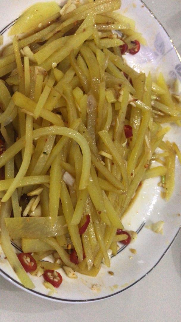 凉拌土豆丝