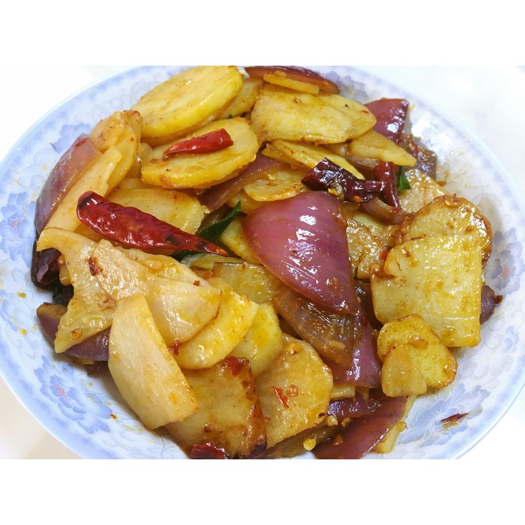 孜然洋葱土豆片