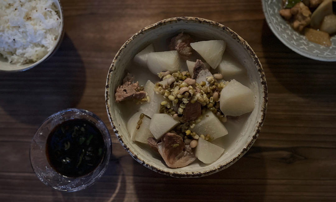 增强免疫｜沙葛绿豆眉豆汤