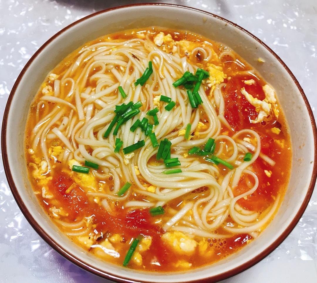 一半生命一半生活做的番茄鸡蛋面