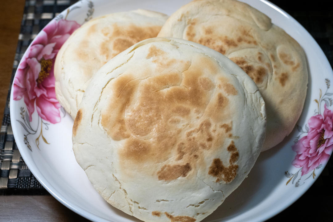 肉夹馍(白吉馍的制作)