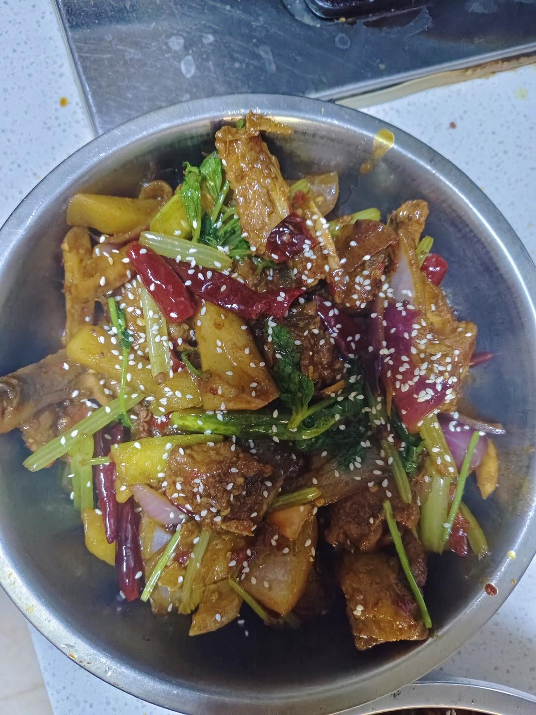 干锅排骨