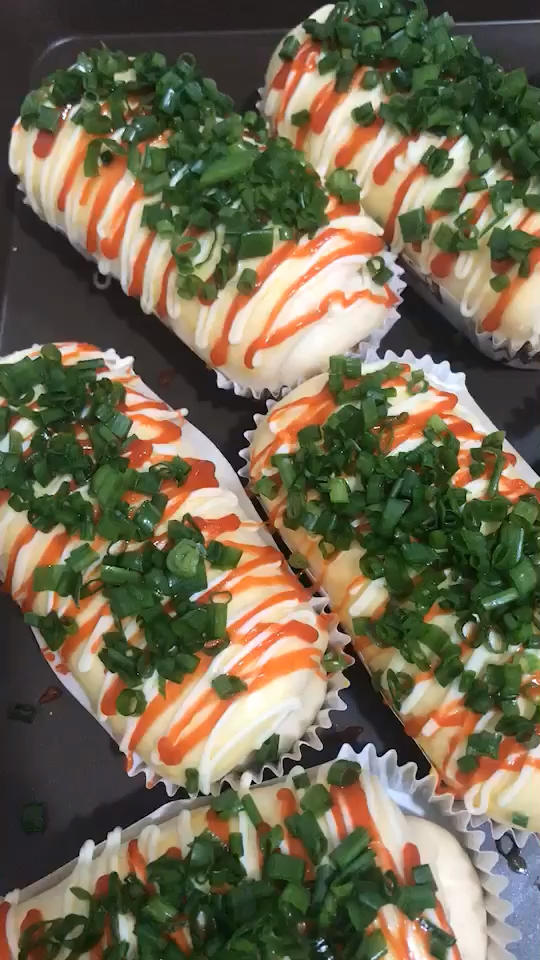 肉松沙拉酱面包（65度汤种）