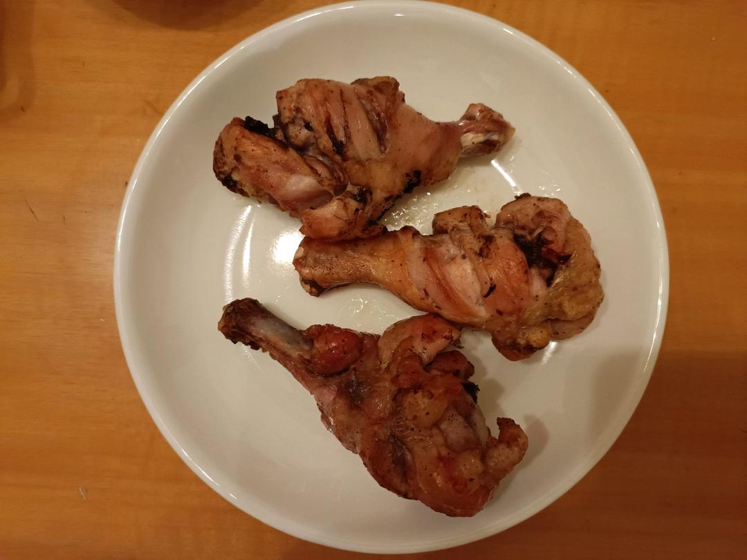 【空气炸锅】烤脆皮鸡腿！皮脆肉嫩又多汁！
