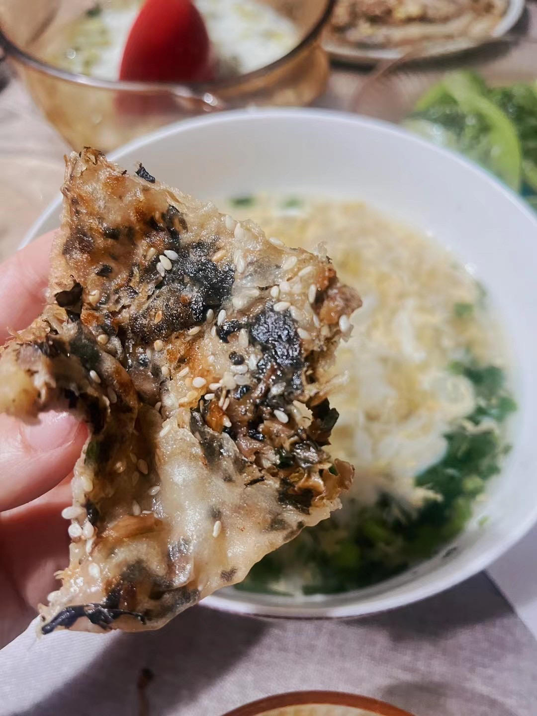 梅干菜猪肉烧饼
