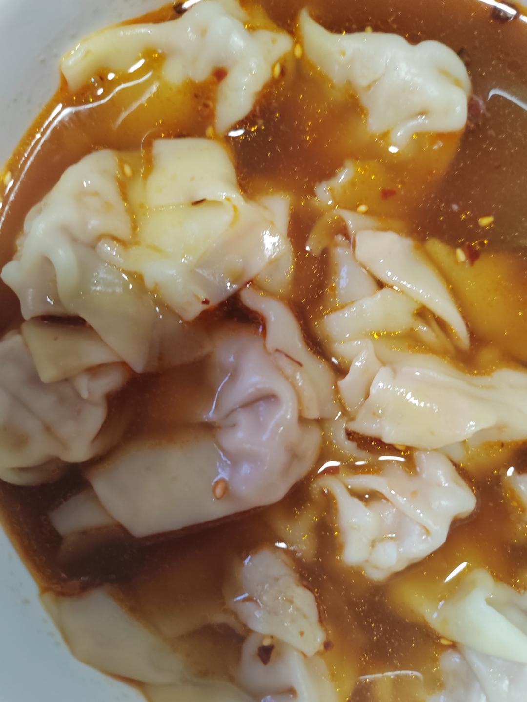肉不柴的馄饨馅
