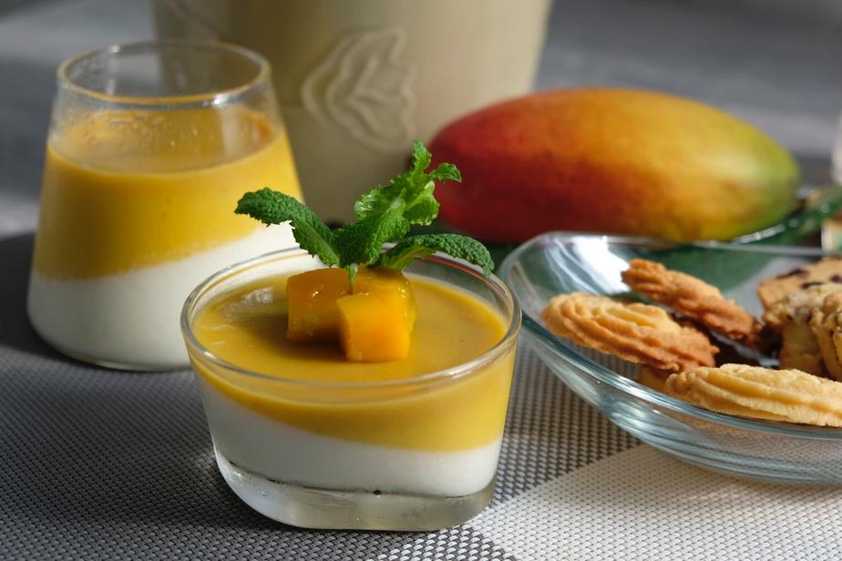 甜而不腻的💯酸奶芒果布丁果冻