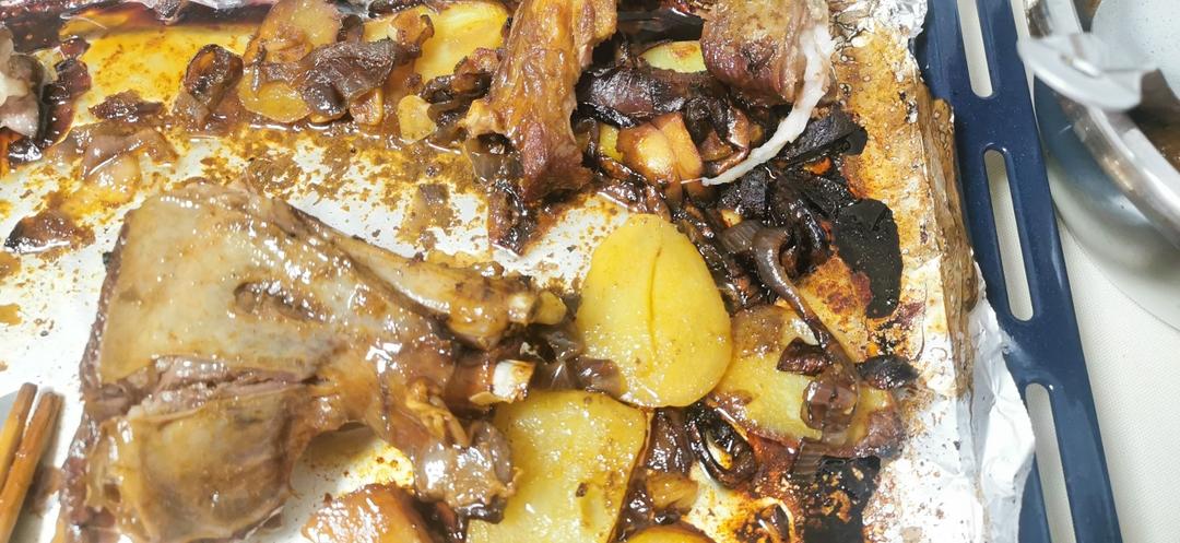 超好吃的烤羊排烤箱版